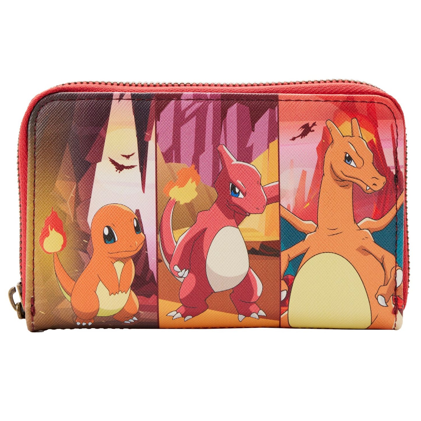 Loungefly Pokemon Charmander Evolutions Zip Wallet