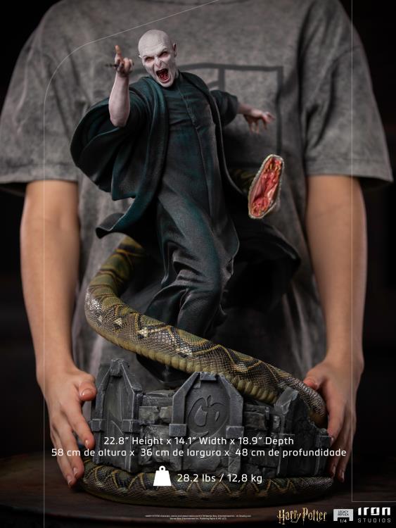 Harry Potter Legacy Replica Voldemort and Nagini 1/4 Scale Limited Edition Statue