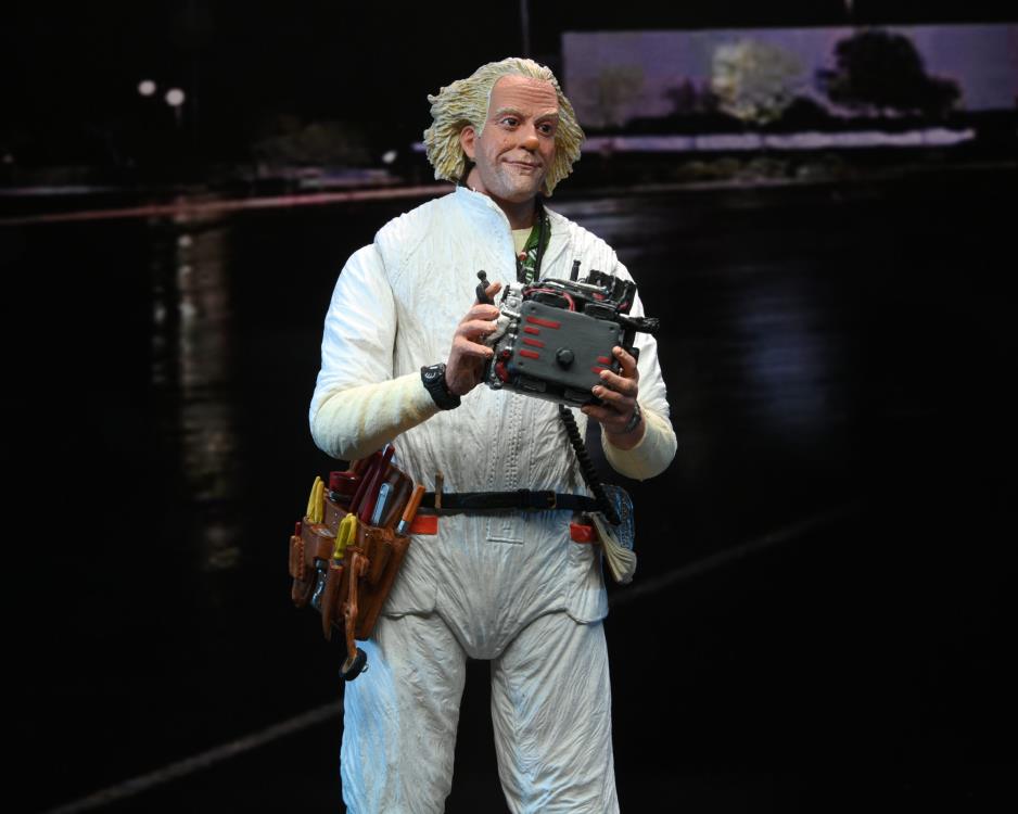 Back to the Future Ultimate Doc Brown (Hazmat Suit) Figure 1985