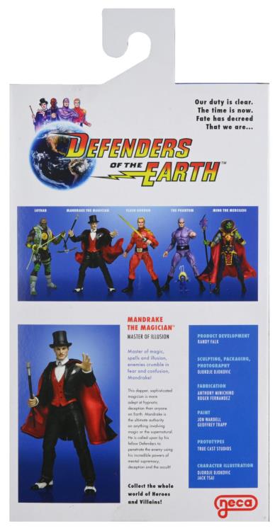 King Features Defenders of the Earth Mandrake