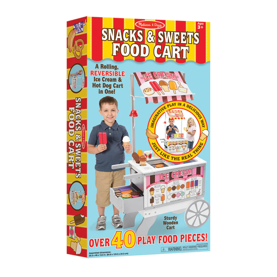 Snacks & Sweets Food Cart Melissa and Doug