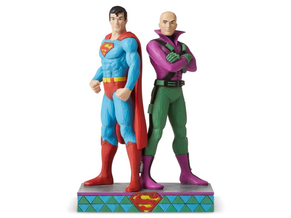 DC Comics Superman & Lex Luthor Figurine (Jim Shore)