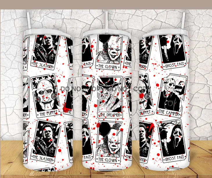 Horror Tarot Card 20 OZ Tumbler