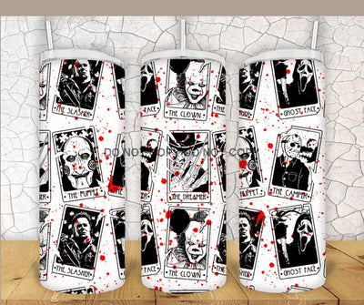 Horror Tarot Card 20 OZ Tumbler