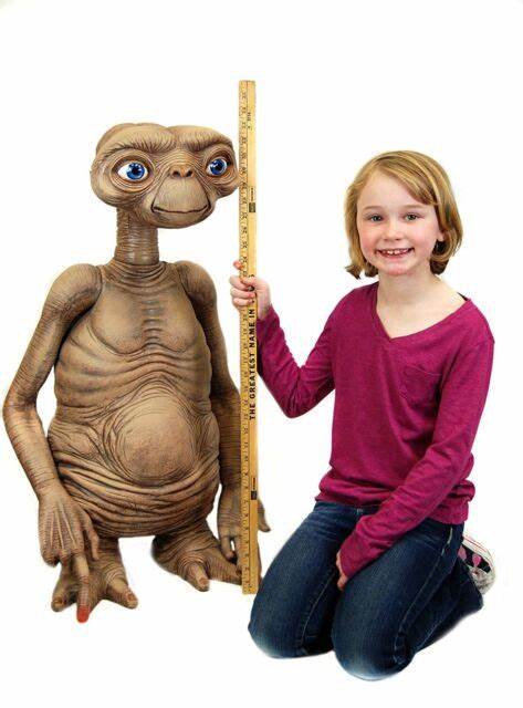 E.T Life Size Neca 3 Feet Tall!