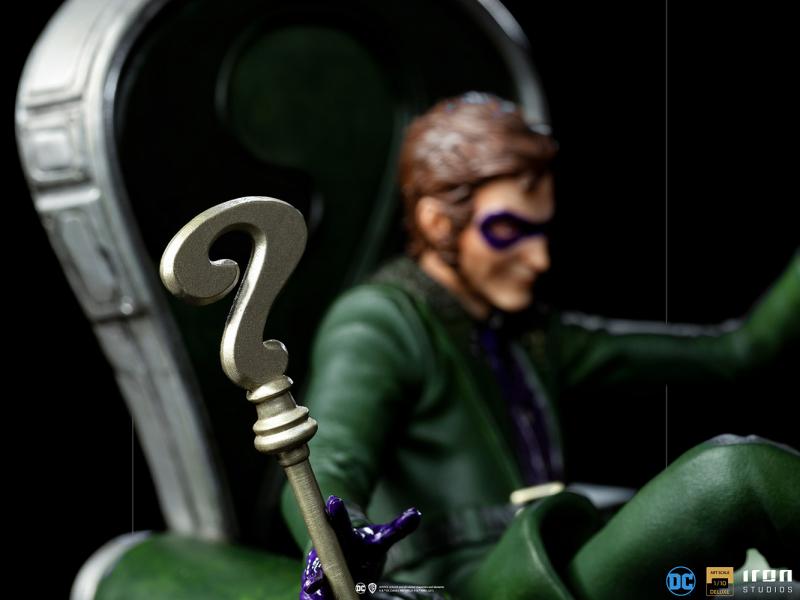 THE RIDDLER DELUXE 1:10 Scale Statue by Iron Studios