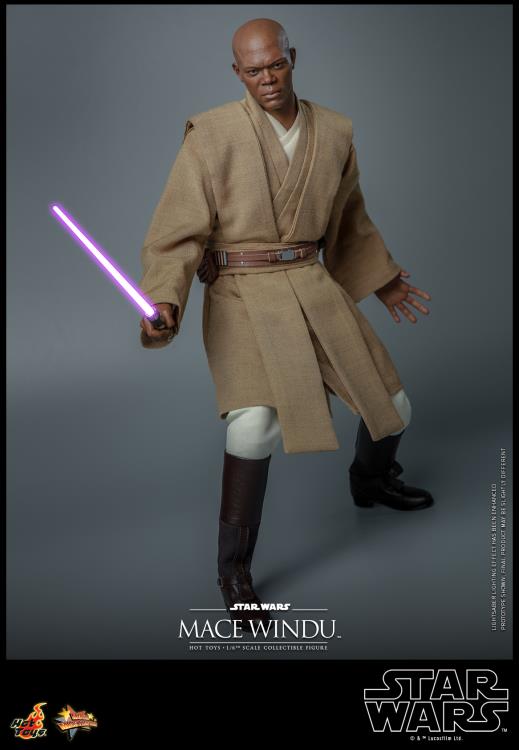 PRE-ORDER Star Wars: Attack of the Clones Mace Windu 1/6th Scale Collectible Figure