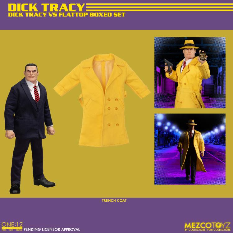 PRE-ORDER Dick Tracy One:12 Collective Dick Tracy vs Flattop Boxed Set