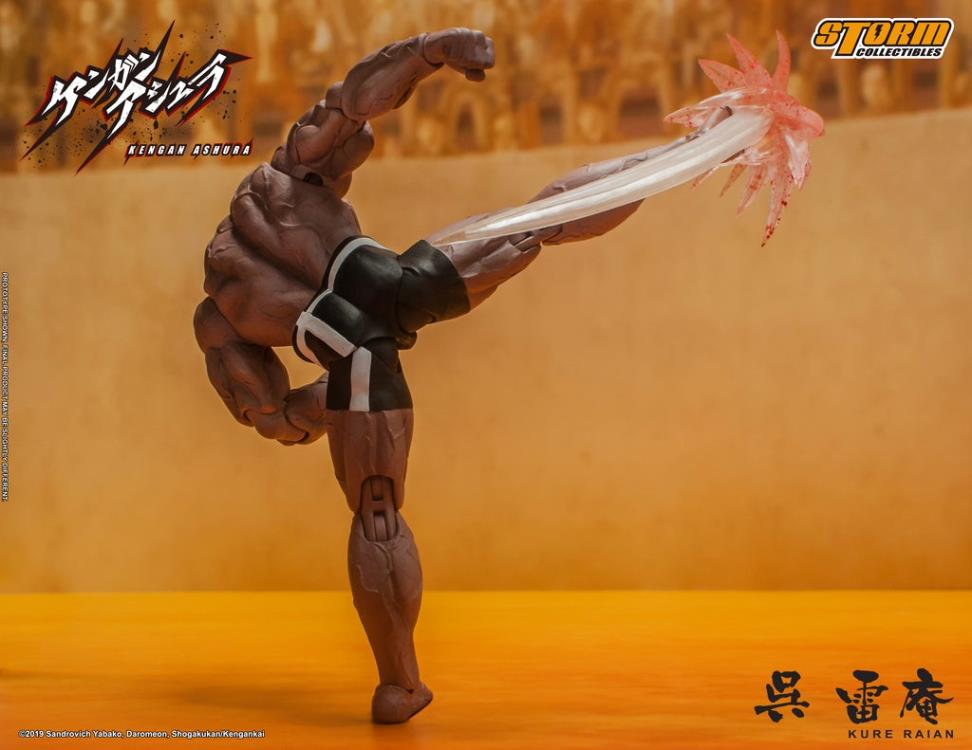 Kengan Ashura Kure Raian 1/12 Scale Figure