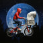 E.T. 40th Anniversary Elliot & E.T. on Bicycle 7" Scale Figure