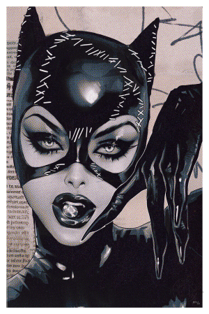 Catwoman #50 Art Print FRAMED