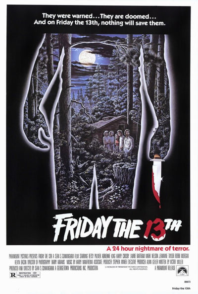 FRIDAY THE 13TH FABRIC POSTER FLAG