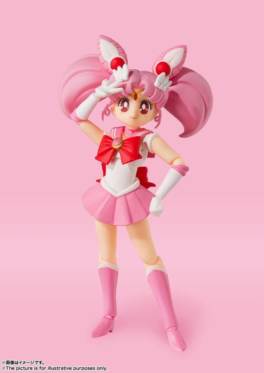 Pretty Guardian Sailor Moon - Sailor Chibi Moon (Animation Color Edition), Bandai Spirits S.H.Figuarts