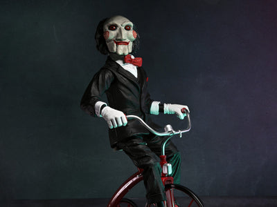 Saw Billy the Puppet on Tricycle 12" Action Figure