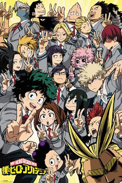 MY HERO ACADEMIA SELFIE Poster