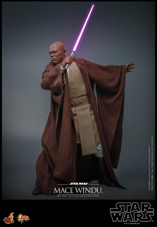 PRE-ORDER Star Wars: Attack of the Clones Mace Windu 1/6th Scale Collectible Figure