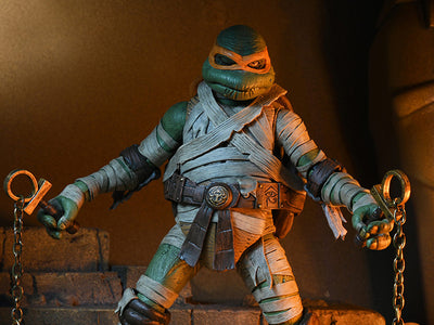 Universal Monsters x Teenage Mutant Ninja Turtles Ultimate Michelangelo as The Mummy