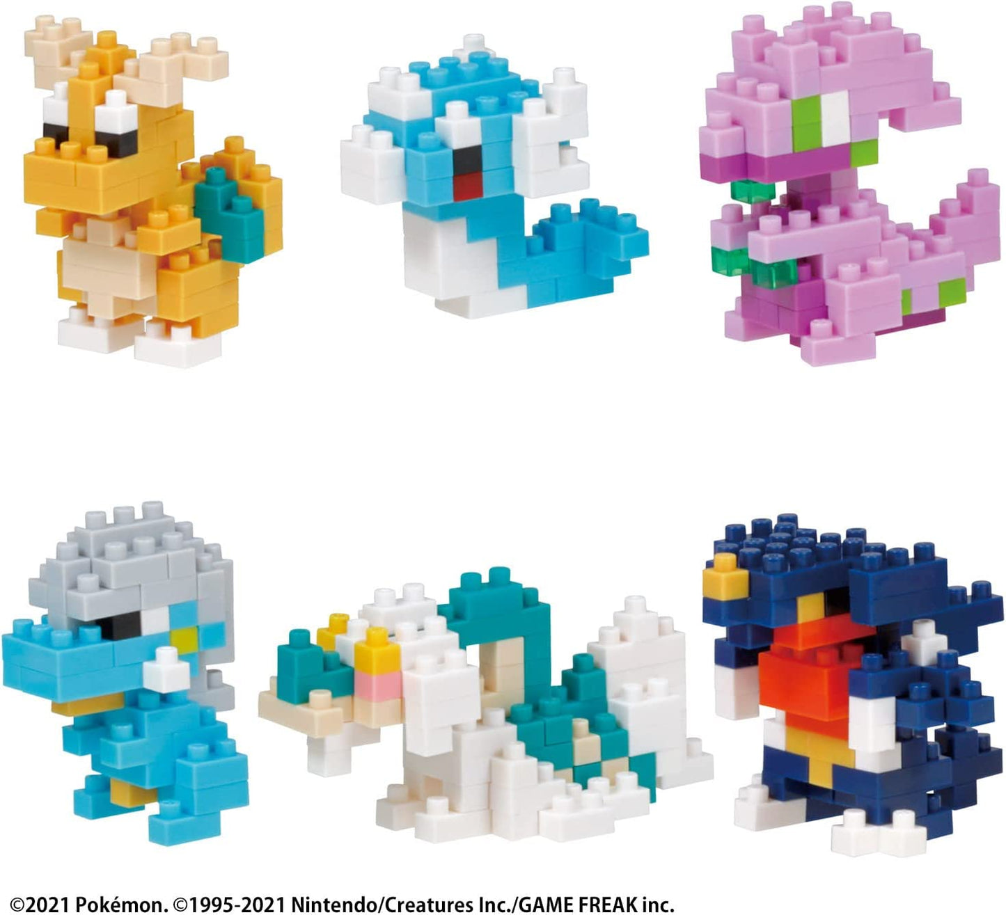 Nanoblock - Pokemon Type Dragon Set 1, Nanoblock mininano Series