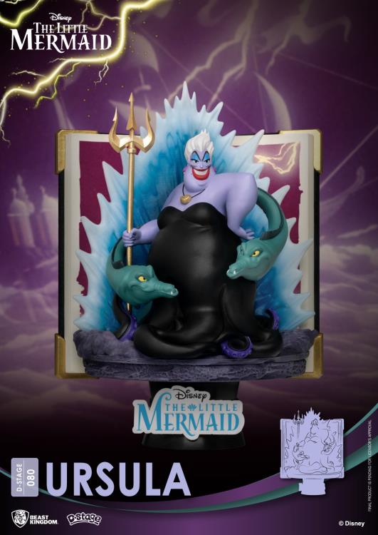 The Little Mermaid Disney Storybook D-Stage DS-080 Ursula Statue