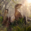 Jurassic Park Just The Two Raptors 1/10 Deluxe Art Scale Limited Edition Statue