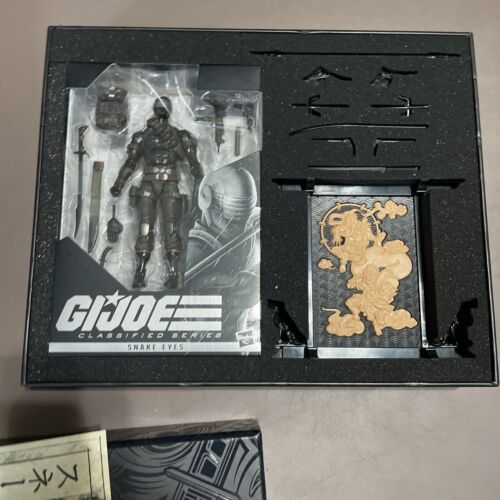 Hasbro GI Joe Classified Series Snake Eyes Deluxe 6 inch Figure - Pulse Exclusive