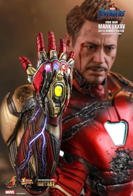 Avengers: Endgame MMS528D33 Iron Man Mark LXXXV (Battle Damaged Ver.) 1/6th Scale Collectible Figure