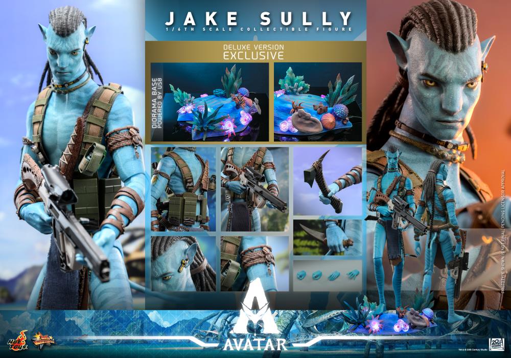 Avatar: The Way of Water MMS684 Jake Sully Deluxe 1/6th Scale Collectible Figure