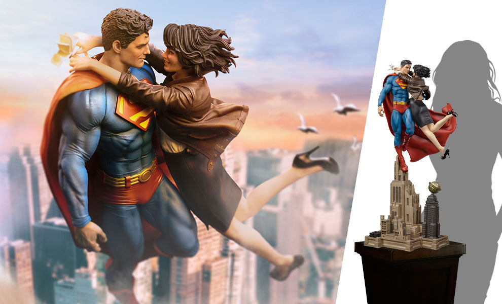 Superman and Lois Lane Sixth Scale Diorama