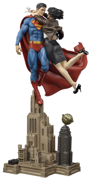 Superman and Lois Lane Sixth Scale Diorama