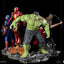 The Infinity Saga Battle Diorama Series Hulk (Battle of New York) 1/10 Art Scale Limited Edition Statue