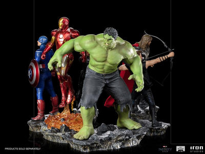 The Infinity Saga Battle Diorama Series Hulk (Battle of New York) 1/10 Art Scale Limited Edition Statue