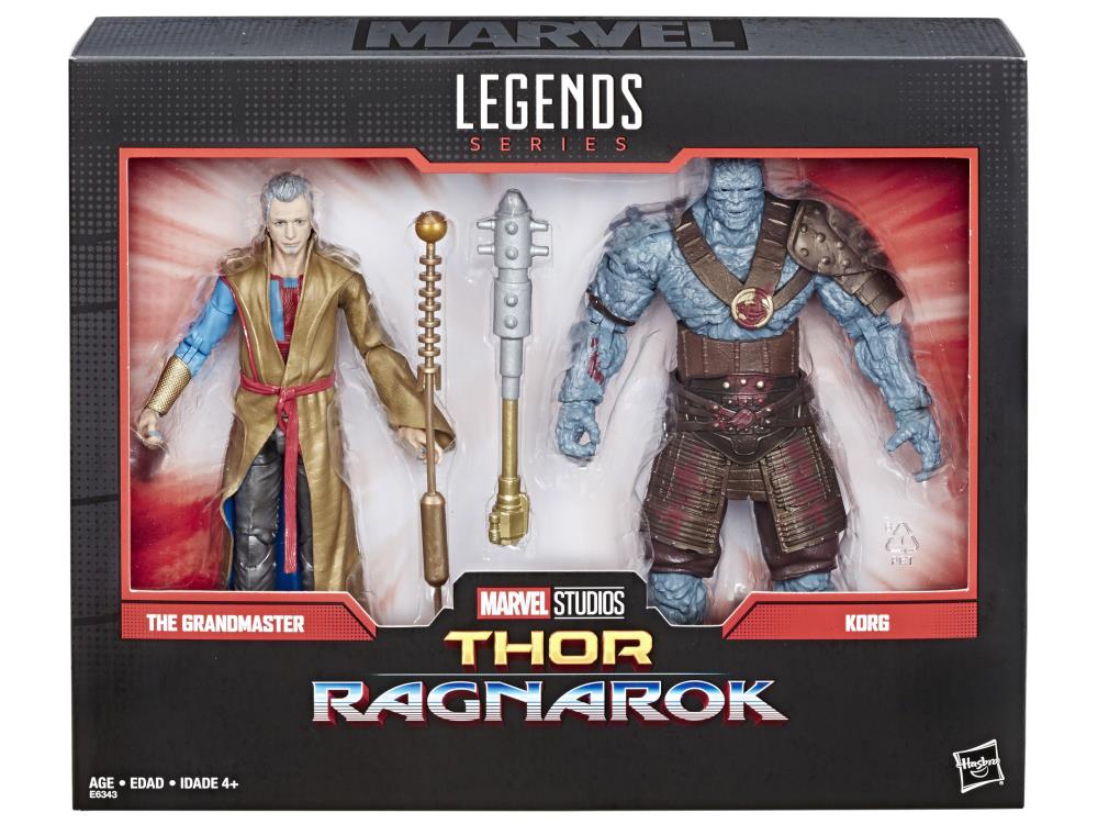 Marvel Comics 80th Anniversary Marvel Legends Grandmaster & Korg Two-Pack