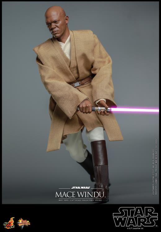 PRE-ORDER Star Wars: Attack of the Clones Mace Windu 1/6th Scale Collectible Figure