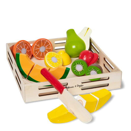 Cutting Fruit Set - Wooden Play Food