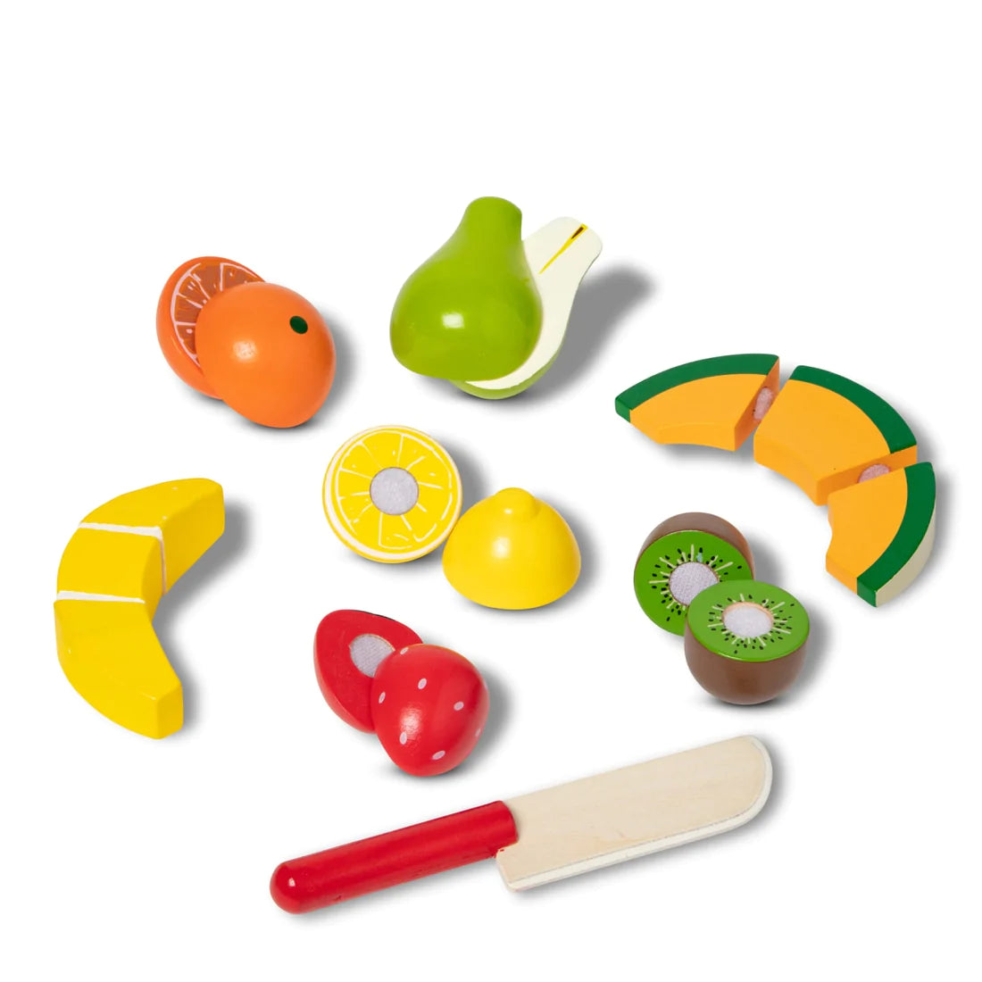 Cutting Fruit Set - Wooden Play Food