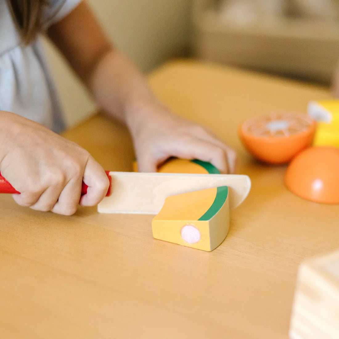 Cutting Fruit Set - Wooden Play Food