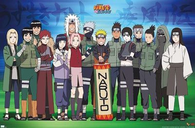 Naruto Makimono Poster