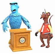 Muppets Sam the Eagle and Rizzo the Rat