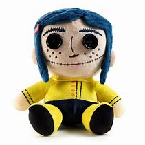 Coraline Button Eyes Plush Phunny 7"