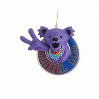 Grateful Dead Peace Bear Ornament