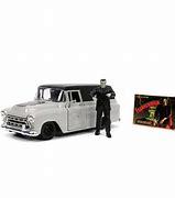 Hollywood Rides Universal Monsters Frankenstein Chevy Suburban 1:24 Scale Die-Cast Metal Vehicle with Figure