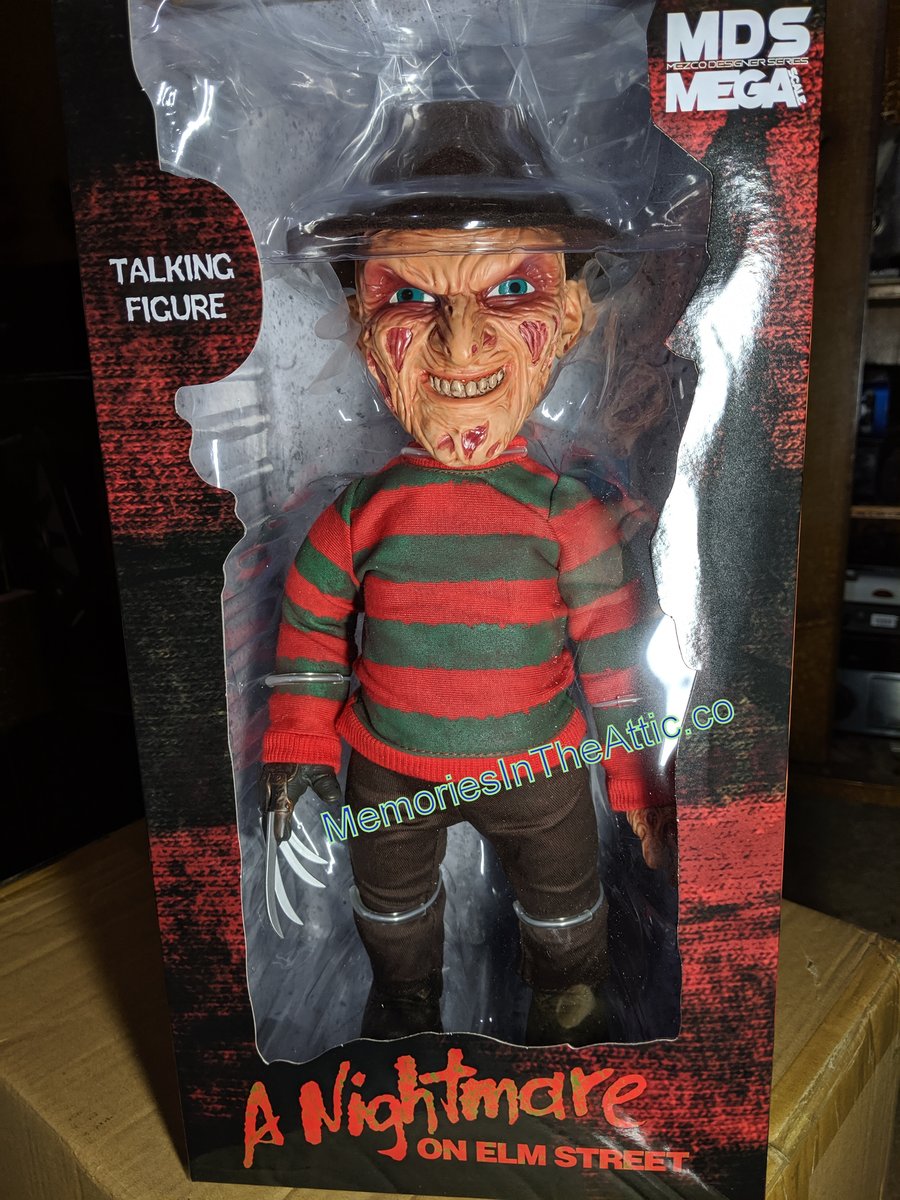 A Nightmare on Elm Street Freddy Krueger Mega Scale Talking Action Figure