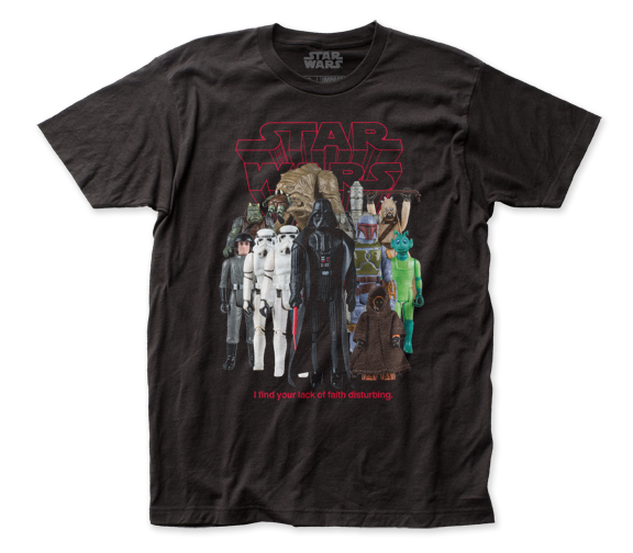 Star Wars – Bad Guys Action Figures T Shirt
