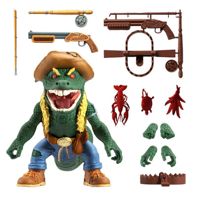 Super7 Ultimate Teenage Mutant Ninja Turtles Wave 5 Leatherhead 7 Inch Action Figure