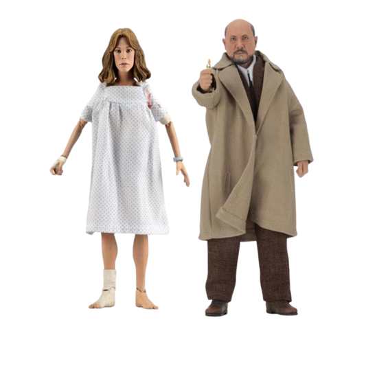 Halloween 2 Laurie Strode and Dr. Loomis 2 Pack Neca
