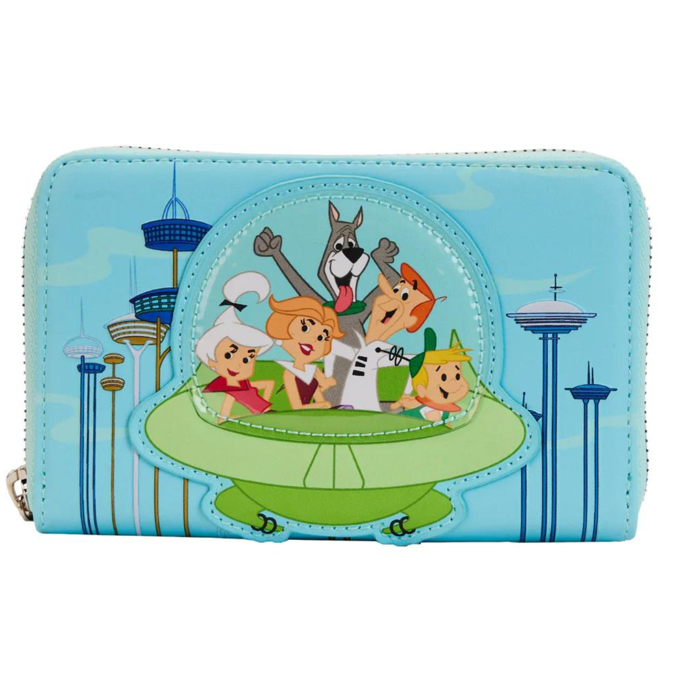 The Jetsons Spaceship Zip Around Wallet