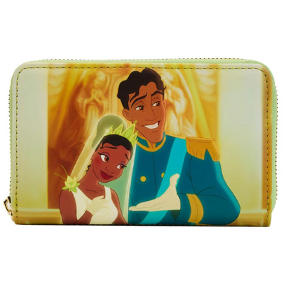 The Princess and the Frog Princess Scene Zip Around Wallet