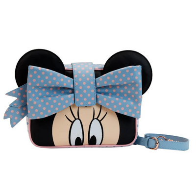 Minnie Mouse Pastel Polka Dot Crossbody Bag