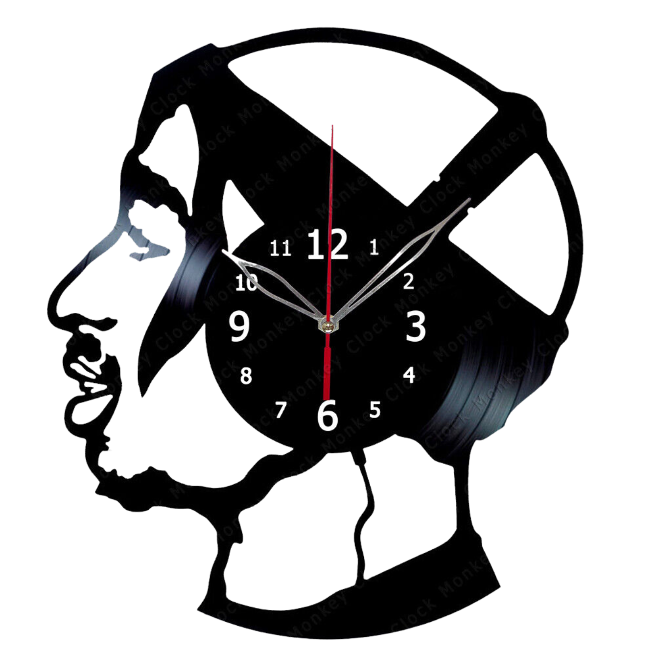 Tupac Record Wall Clock
