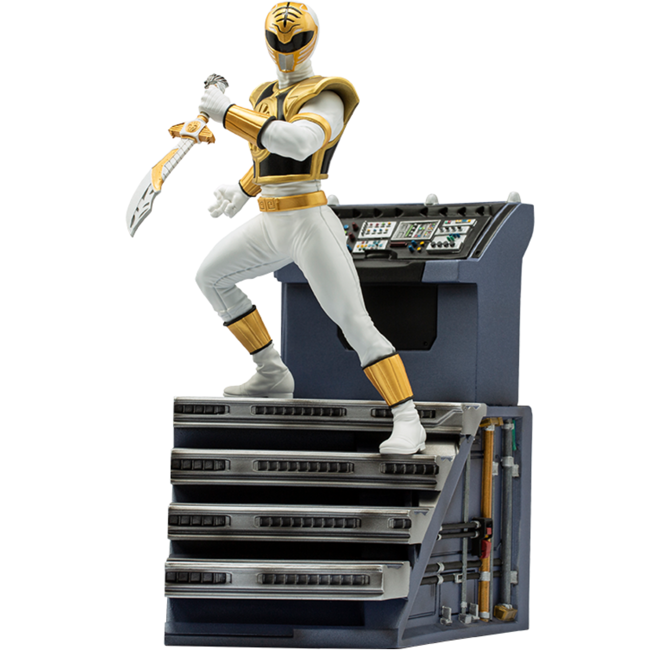 WHITE RANGER - MIGHTY MORPHIN POWER RANGERS - BDS ART SCALE